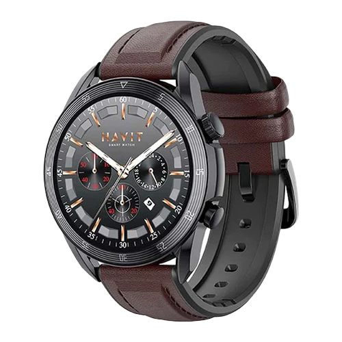 HAVIT Fitness AMOLED M9030Pro Smartwatch | Leather Straps
