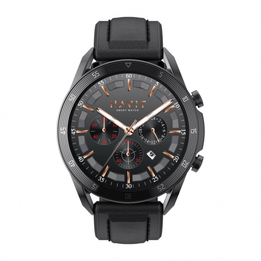 HAVIT Fitness AMOLED M9030Pro Smartwatch | Leather Straps - Image 3